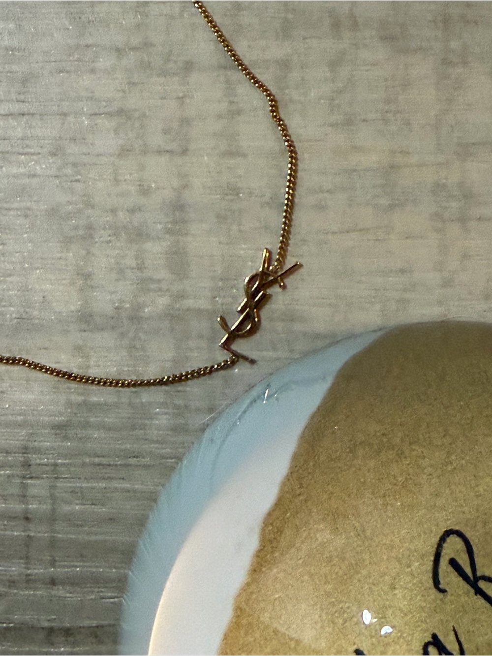 YSL Gold Logo Bracelet- BEAUTIFUL CONDITION
